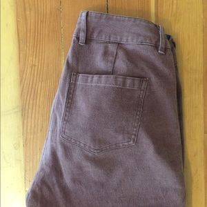 Bridge & Burn Market Pants in purple. Size 28